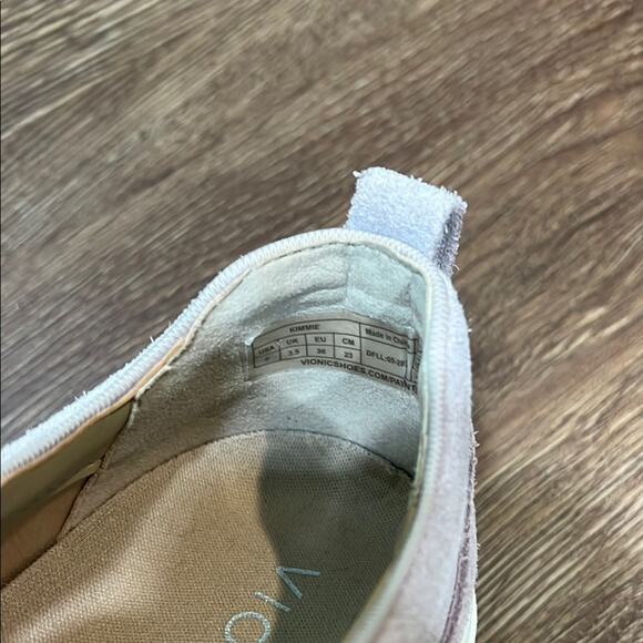 Light Pink Suede Slip-On Vionic Sneakers - Picture 8 of 8